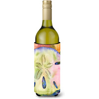 Sand Dollar Wine Bottle Beverage Insulator Beverage Insulator Hugger