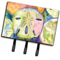 "Caroline's Treasures 8545TH68 Sand Dollar Leash or Key Holder, Large, Multicolor"