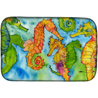"Caroline's Treasures 8546DDM Dish Drying Mat, 14"" x 21"", Multicolor"