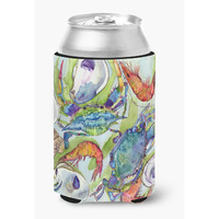Crab Can or Bottle Beverage Insulator Hugger