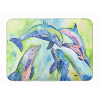 "Caroline's Treasures Dolphin Floor Mat, 19"" x 27"", Multicolor"