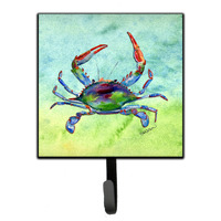 "Caroline's Treasures 8550SH4 Crab Leash Holder or Key Hook, Small, Multicolor"