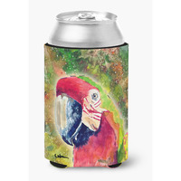 Bird - Parrot Can or Bottle Beverage Insulator Hugger