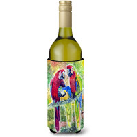 Parrot  Parrot Head Wine Bottle Beverage Insulator Beverage Insulator Hugger 8601LITERK