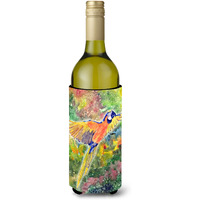 Parrot  Parrot Head Wine Bottle Beverage Insulator Beverage Insulator Hugger 8602LITERK