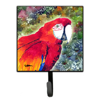 "Caroline's Treasures 8603SH4 Bird-Parrot Leash Holder or Key Hook, Small, Multicolor"