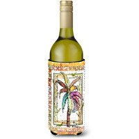 Palm Tree Wine Bottle Beverage Insulator Beverage Insulator Hugger