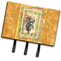 "Caroline's Treasures 8615TH68 Palm Tree Leash or Key Holder, Large, Multicolor"