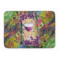 "Caroline's Treasures Wine Floor Mat, 19"" x 27"", Multicolor"