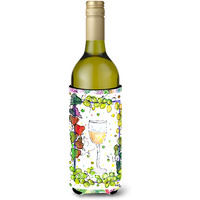 White Wine Wine Bottle Beverage Insulator Beverage Insulator Hugger