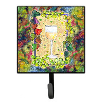 "Caroline's Treasures 8617SH4 Wine Leash Holder or Key Hook, Small, Multicolor"