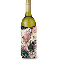 Crab and Oysters Wine Bottle Beverage Insulator Beverage Insulator Hugger