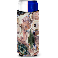 Crab and Oysters Ultra Beverage Insulators for slim cans 8618MUK