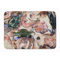 "Caroline's Treasures Crab Floor Mat, 19"" x 27"", Multicolor"