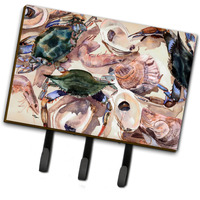 "Caroline's Treasures 8618TH68 Crab Leash or Key Holder, Large, Multicolor"