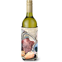 Sea Shells Wine Bottle Beverage Insulator Beverage Insulator Hugger