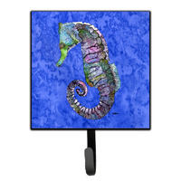 "Caroline's Treasures 8639SH4 Seahorse Leash Holder or Key Hook, Small, Multicolor"