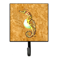 "Caroline's Treasures 8640SH4 Seahorse Leash Holder or Key Hook, Small, Multicolor"