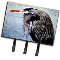 "Caroline's Treasures 8652TH68 Blue Heron Leash or Key Holder, Large, Multicolor"