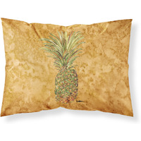 "Caroline's Treasures 8654PILLOWCASE Pineapple Moisture Wicking Fabric Standard Pillowcase, Large, Multicolor"