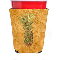 Pineapple  Red Solo Cup Beverage Insulator Hugger