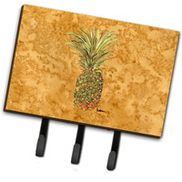 "Caroline's Treasures 8654TH68 Pineapple Leash or Key Holder, Large, Multicolor"