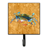 "Caroline's Treasures 8655SH4 Crab Leash Holder or Key Hook, Small, Multicolor"