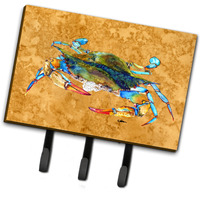 "Caroline's Treasures 8655TH68 Crab Leash or Key Holder, Large, Multicolor"