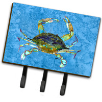 "Caroline's Treasures 8656TH68 Crab Leash or Key Holder, Large, Multicolor"