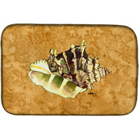 "Caroline's Treasures Shell Dish Drying Mat, 14"" x 21"", Multicolor"