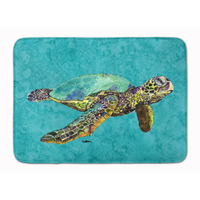 "Caroline's Treasures Turtle Floor Mat, 19"" x 27"", Multicolor"