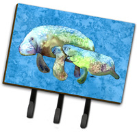"Caroline's Treasures 8660TH68 Manatee Leash or Key Holder, Large, Multicolor"