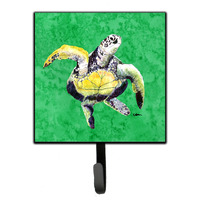 "Caroline's Treasures 8671SH4 Turtle Leash Holder or Key Hook, Small, Multicolor"