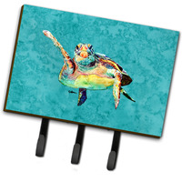 "Caroline's Treasures 8672TH68 Turtle Leash or Key Holder, Large, Multicolor"