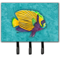 "Caroline's Treasures 8674TH68 Tropical Fish Leash or Key Holder, Large, Multicolor"
