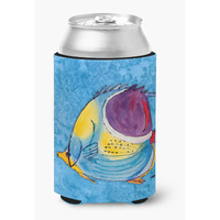 Tropical Fish Can or Bottle Beverage Insulator Hugger