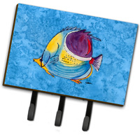 "Caroline's Treasures 8676TH68 Tropical Fish Leash or Key Holder, Large, Multicolor"