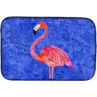 "Caroline's Treasures Flamingo Dish Drying Mat, 14"" x 21"", Multicolor"