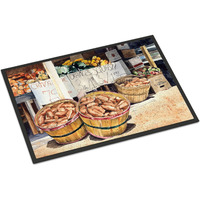 "Caroline's Treasures 8699JMAT Crawfish with Spices and Corn Indoor or Outdoor Mat, 24 x 36"", Multicolor"