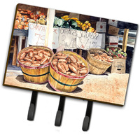 "Caroline's Treasures 8699TH68 Crawfish with Spices and Corn Leash or Key Holder, Large, Multicolor"