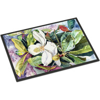 "Caroline's Treasures 8700MAT Magnolia Indoor or Outdoor Mat, 18 x 27"", Multicolor"