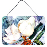 "Caroline's Treasures 8701DS812 Magnolia Wall or Door Hanging Prints, 8 x 12"", Multicolor"
