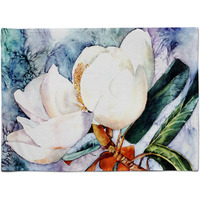 "Caroline's Treasures 8701PLMT Magnolia Fabric Placemat, Multicolor"