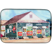 "Caroline's Treasures Rivershack Dish Drying Mat, 14"" x 21"", Multicolor"
