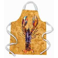 "Caroline's Treasures 8716APRON Lobster Fresh Apron, Large, Multicolor"