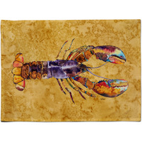 "Caroline's Treasures 8716PLMT Lobster Fresh Fabric Placemat, Multicolor"