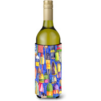 Lobster Bouys Wine Bottle Beverage Insulator Beverage Insulator Hugger