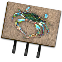 "Caroline's Treasures 8731TH68 Crab Leash or Key Holder, Large, Multicolor"