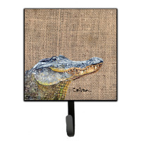 "Caroline's Treasures 8733SH4 Alligator Leash Holder or Key Hook, Small, Multicolor"