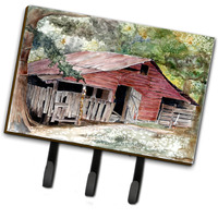 "Caroline's Treasures 8740TH68 Old Barn Leash Holder or Key Hook, Large, Multicolor"